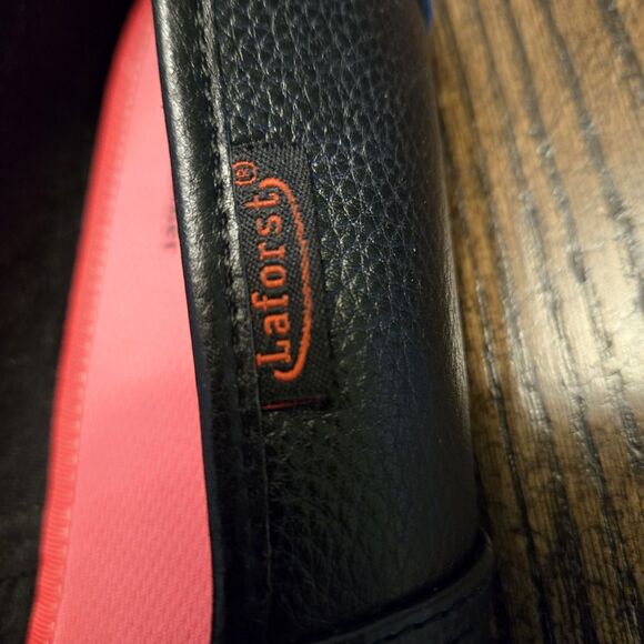 Laforst Leather Shoe 3112-01 Food Service Black Slip Resistant  9.5 women - Picture 9 of 10